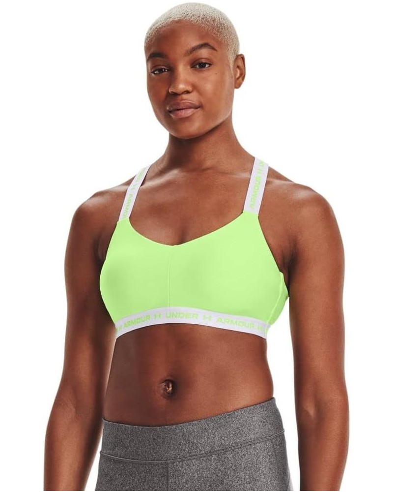 Women's Crossback Low Bra Summer Lime (162)/Hyper Green $19.60 Lingerie