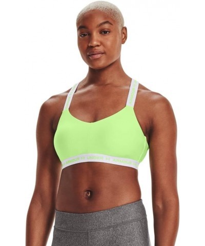 Women's Crossback Low Bra Summer Lime (162)/Hyper Green $19.60 Lingerie