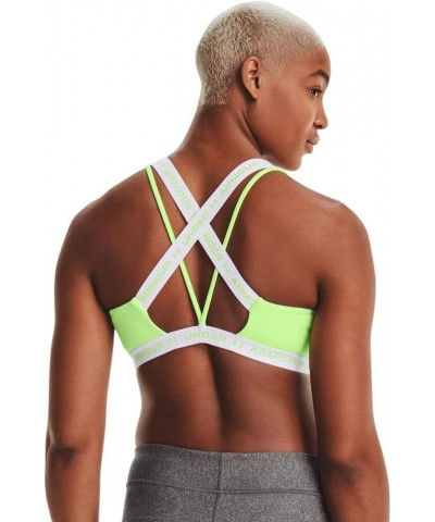 Women's Crossback Low Bra Summer Lime (162)/Hyper Green $19.60 Lingerie