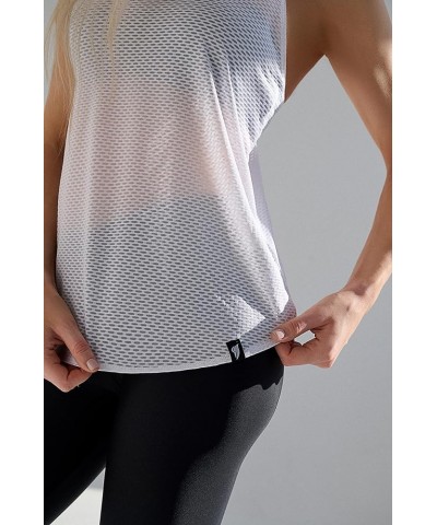 Sleeveless T-Shirt Women – Sleeveless Tank Top Women's – Comfortable Tops Dressy Casual Freeway Pro White $24.00 Tanks