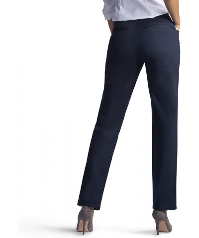 Women's Petite Relaxed Fit All Day Straight Leg Pant Imperial Blue $12.38 Pants