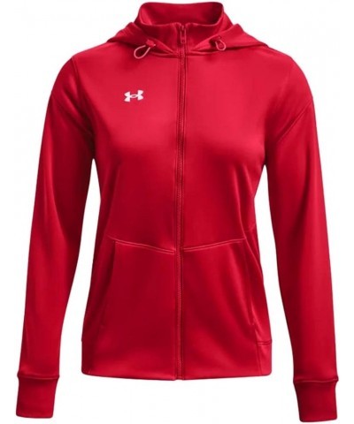 Fleece Storm Womens Full Zip Red / White $33.09 Jackets