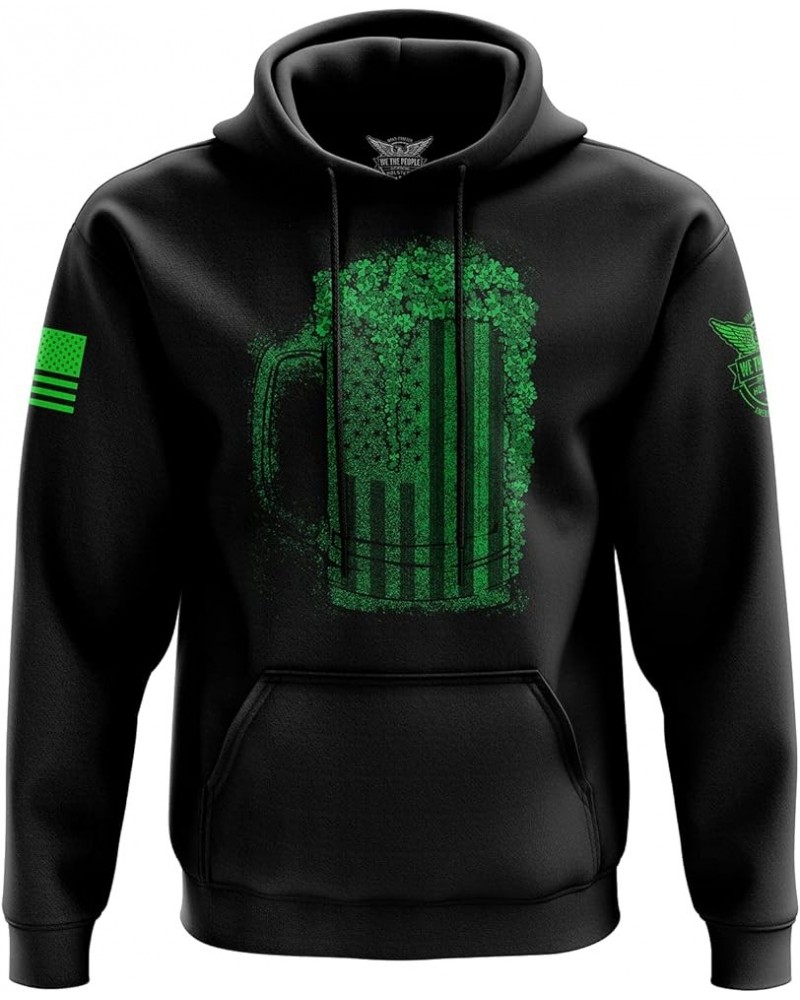 Men's Hoodie American Irish Black $23.76 Others