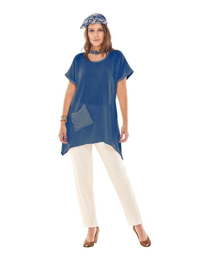 Faith Blouse Azul $27.58 Blouses