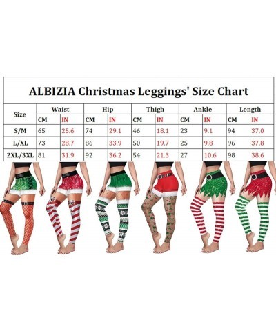 Women's Satan Cluas Ugly Christmas Xmas Leggings Funny Costume Tights B1044 $11.76 Leggings