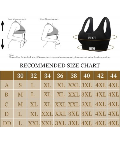 Sleep Bras, Comfort Bras for Women, Seamless, Wireless, Yoga Bras with Removable Pads Black $8.69 Activewear