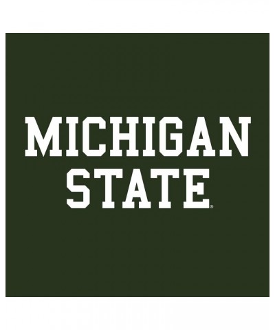 NCAA Michigan State Spartans Basic Block, Team Color T Shirt Michigan State Spartans Forest $14.57 T-Shirts