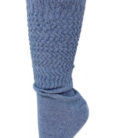 Slouch Socks 3 PAIRS Shoe Size 5-10 Captains Blue $8.10 Socks