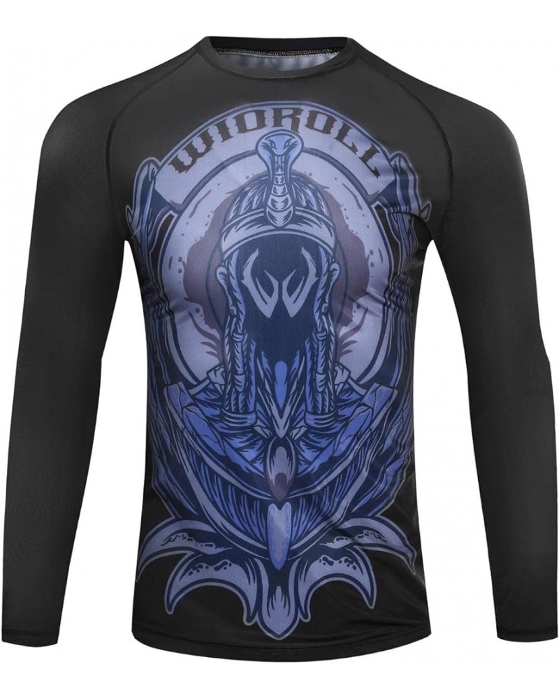 Long Sleeve Jiu-Jitsu UPF 50 UV Protection Quick Dry Compression Rash Guard Performance Fit Swim Shirt Armor $15.11 Swimsuits