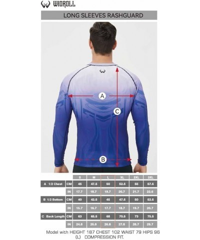 Long Sleeve Jiu-Jitsu UPF 50 UV Protection Quick Dry Compression Rash Guard Performance Fit Swim Shirt Armor $15.11 Swimsuits