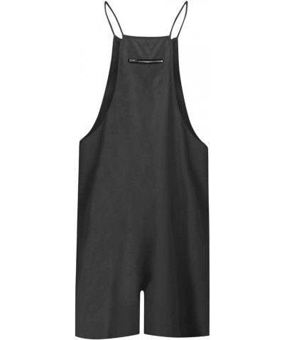 Jumpsuits for Women Dressy Spaghetti Strap Jumpers Baggy Wide Leg Rompers Summer Plus Size Overalls with Pockets Jumpsuits fo...