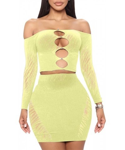 Sexy Off Shoulder Jumpsuit for Women Summer Sheer Mesh Bodycon Leopard Long Sleeve Rompers Party Club Streetwear X Light Gree...