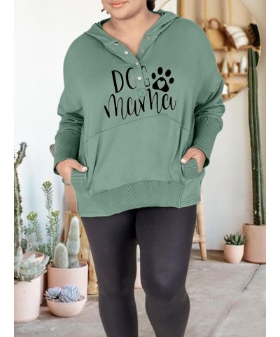 Plus Size Faith Shirt Women Long Sleeve Graphic Tee Casual Sweatshirts with Pocket 1X - 5X A-light Green $9.27 Hoodies & Swea...