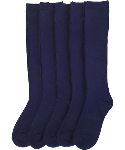 Women's Pack of 6 or 12 Knee High Socks 6-pack: Navy $12.85 Socks