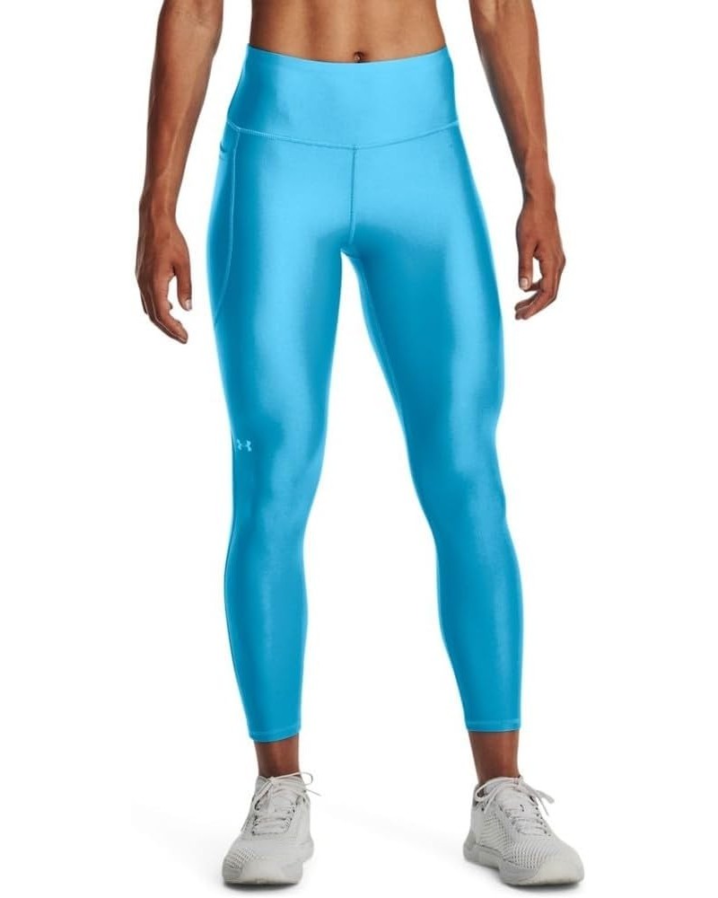 Women's HeatGear High No-Slip Waistband Ankle Leggings (419) Capri / / Fuse Teal $10.08 Activewear