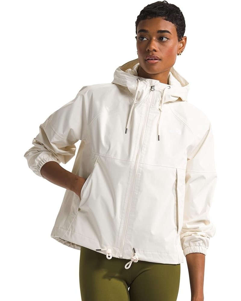 Women's Antora Rain Hoodie (Standard and Plus Size) White Dune $46.25 Jackets