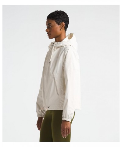 Women's Antora Rain Hoodie (Standard and Plus Size) White Dune $46.25 Jackets