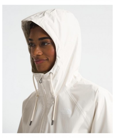 Women's Antora Rain Hoodie (Standard and Plus Size) White Dune $46.25 Jackets