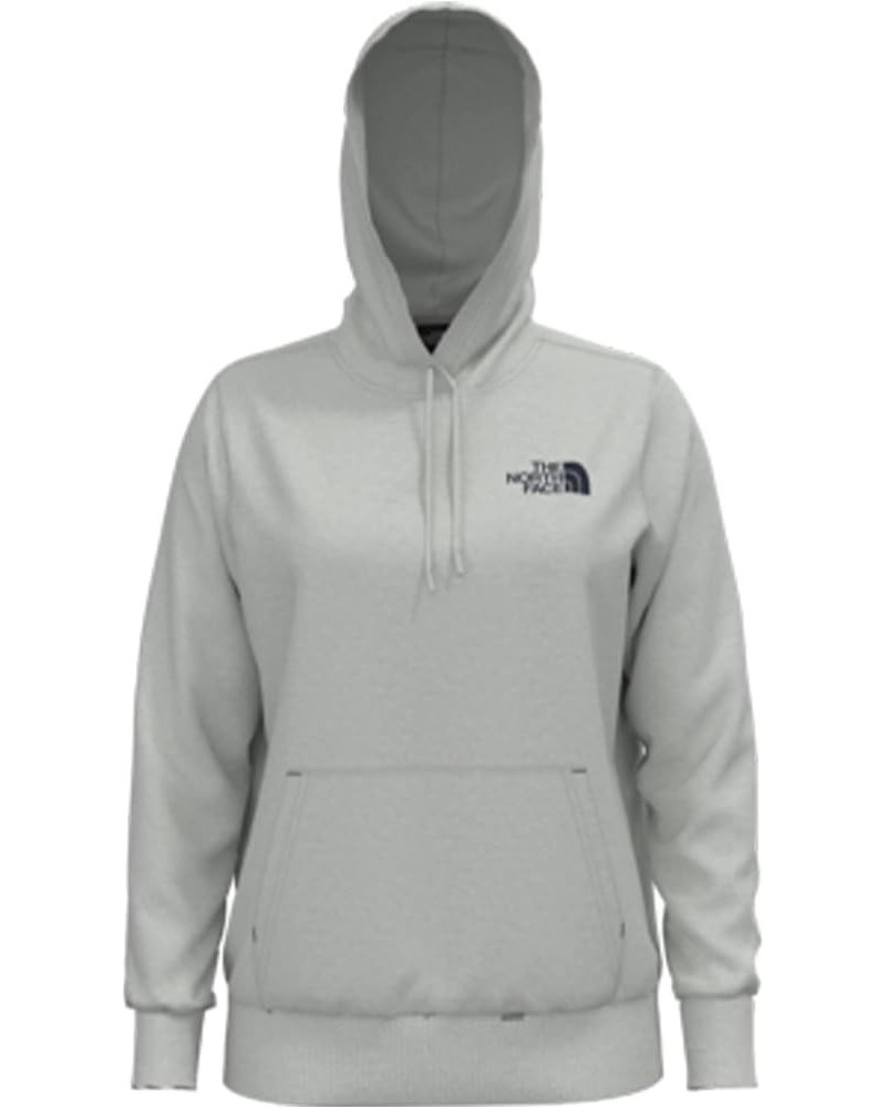 Women's Box NSE Pullover Hoodie (Standard and Plus Size) Tnf Light Grey Heather/Transantarctic Blue $42.42 Others