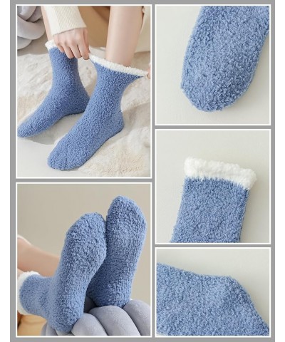 Thicker Warm Fuzzy Socks-Gifts for Women-Fluffy Cozy Socks-Stocking Stuffer-Women Socks Size 6-11 68-fuzzy Socks-no1-6pc $8.6...