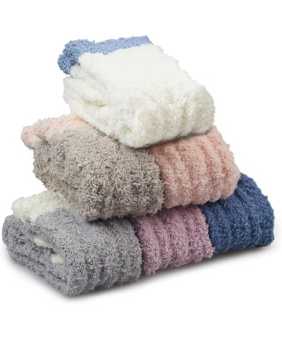 Thicker Warm Fuzzy Socks-Gifts for Women-Fluffy Cozy Socks-Stocking Stuffer-Women Socks Size 6-11 68-fuzzy Socks-no1-6pc $8.6...