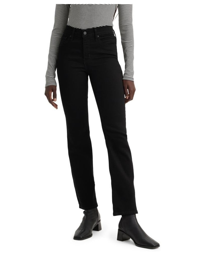 Women's 314 Shaping Straight Jeans Soft Black $29.30 Jeans