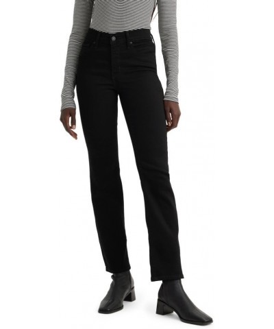 Women's 314 Shaping Straight Jeans Soft Black $29.30 Jeans