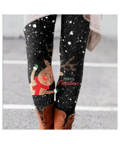 Christmas Leggings for Women Plus Size High Waist Workout Pants 20 $8.11 Leggings