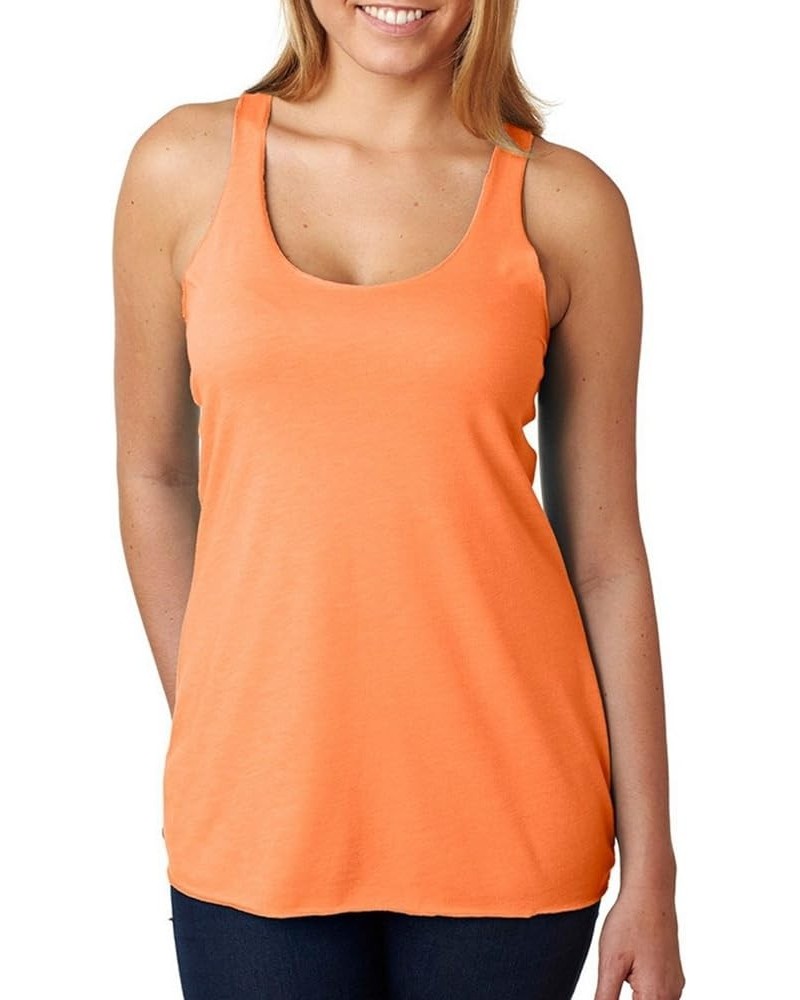 Apparel Women's Terry Racerback Tank Vintage Light Orange $8.54 Tanks