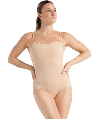 womens Team Basic Camisole Leotard Nude $11.62 Activewear