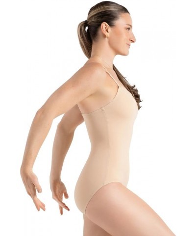 womens Team Basic Camisole Leotard Nude $11.62 Activewear