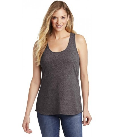 District Women's V.I.T. Gathered Back Tank Heathered Charcoal $6.13 Tanks