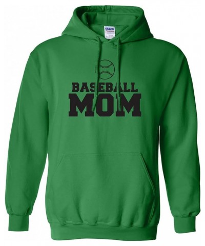 Baseball Mom Adult Hooded Sweatshirt in 9 colors Kelly Green $15.20 Hoodies & Sweatshirts