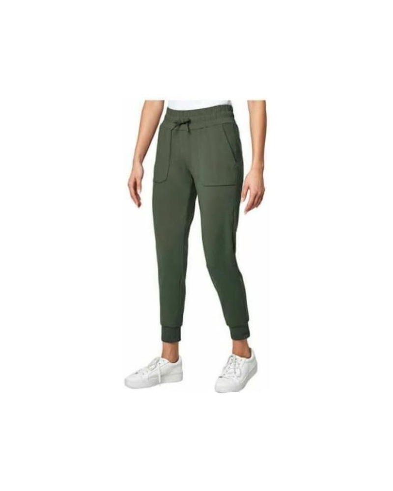 Ladies' Moisture Wicking Ultra-Soft Jogger Pants Green (Olive) $19.48 Activewear