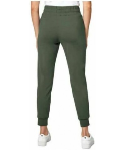 Ladies' Moisture Wicking Ultra-Soft Jogger Pants Green (Olive) $19.48 Activewear