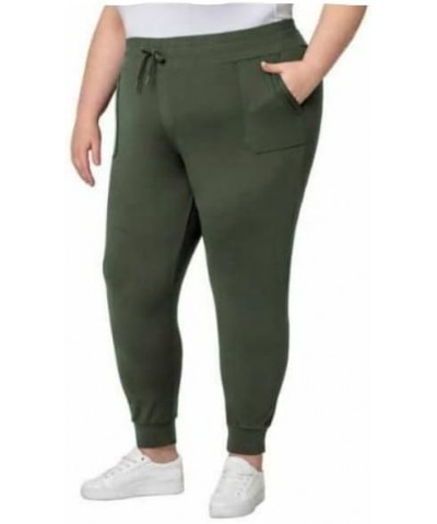 Ladies' Moisture Wicking Ultra-Soft Jogger Pants Green (Olive) $19.48 Activewear