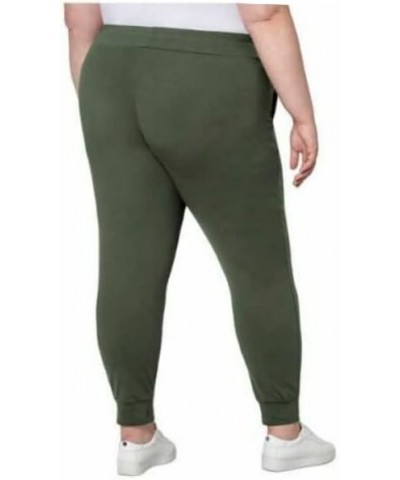 Ladies' Moisture Wicking Ultra-Soft Jogger Pants Green (Olive) $19.48 Activewear