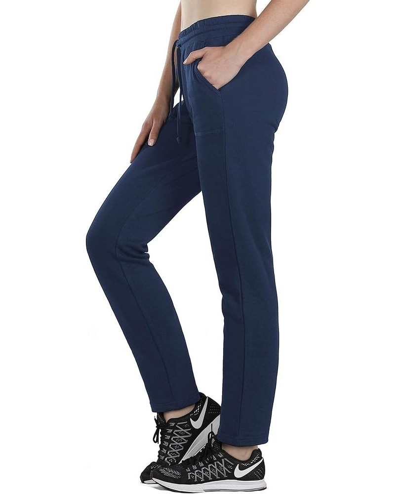 Sweatpants for Women - Active Joggers Athletic Yoga Lounge Pants with Pockets Navy $14.70 Activewear