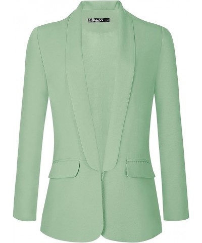 Women's Office Blazer Jacket Open Front Mint $23.30 Suits