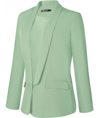 Women's Office Blazer Jacket Open Front Mint $23.30 Suits