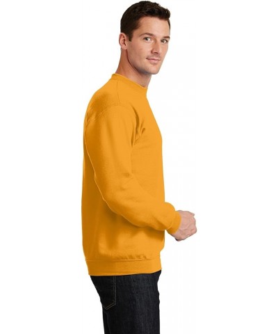 Port & Company Men's Classic Crewneck Sweatshirt Gold $9.14 Sweatshirts