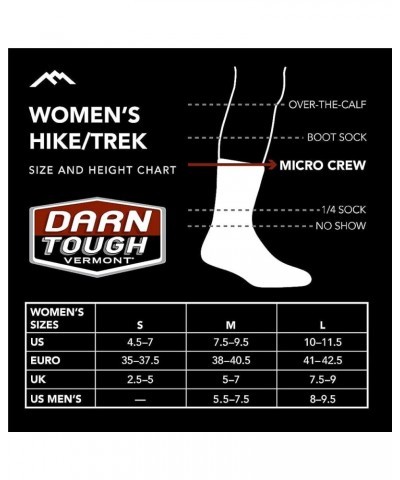 Darn Tough Women's Light Hiker No Show Lightweight Hiking Sock (Style 1986) - Moss $9.82 Activewear