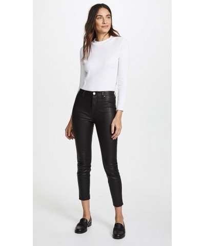 Women's The Principle Mid Rise Vegan Leather Skinny Pants Daddy Soda $44.20 Pants