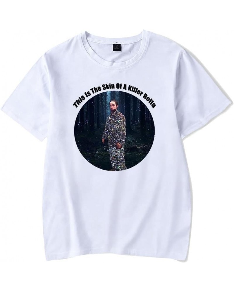 Robert Pattinson This is The Skin of A Killer Bella Print T-Shirt Men/Women Fashion Casual Clothes White $14.33 T-Shirts