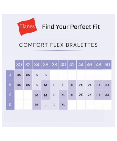 Women's Cotton Racerback Bralette Pack, Breathable Low Impact Sports Bra, 3-Pack White/Denim Jacket Blue Heather/Moonlite $11...