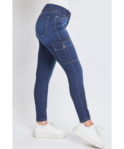 Women's Hyperdenim Skinny Cargo Jeans S08 Midnight Sky Blue $15.10 Jeans