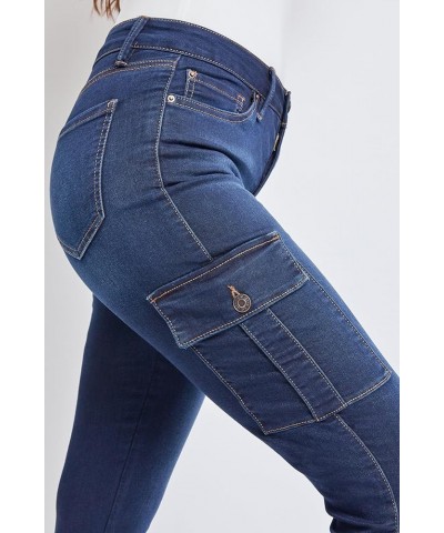 Women's Hyperdenim Skinny Cargo Jeans S08 Midnight Sky Blue $15.10 Jeans