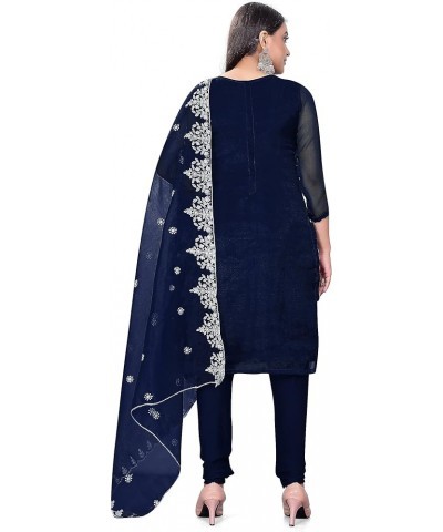 GJ Fashion Indian Traditional Churidar Salwar Suit with Dupatta for Women & Girls Blue!.23 $26.34 Suits