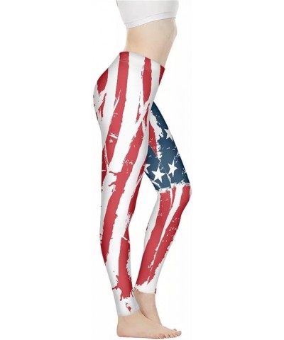 Novelty Women Leggings for Yoga Jogging Sports High Waist Pants Stretch Soft, XS-3XL Size Usa Flag $14.24 Activewear