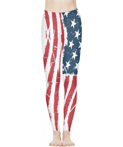 Novelty Women Leggings for Yoga Jogging Sports High Waist Pants Stretch Soft, XS-3XL Size Usa Flag $14.24 Activewear